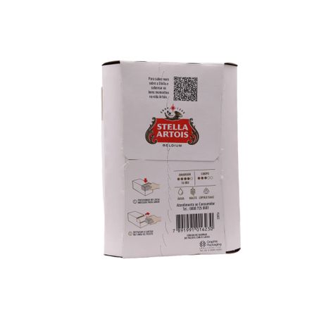 Cerveja stella artois 350ml c/8 und 360-44