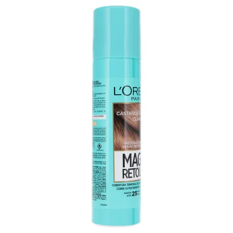 TINTA DE CABELO SPRAY L'ORÉAL PARIS MAGIC RETOUCH CASTANHO CLARO 360-30