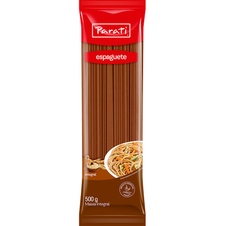 Massa parati integral espaguete 500g
