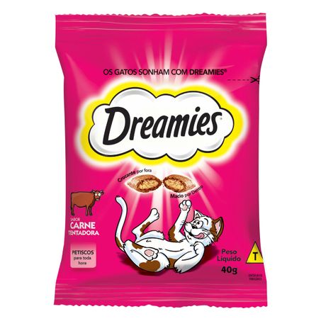 PETISCO PARA GATOS ADULTOS CARNE DREAMIES