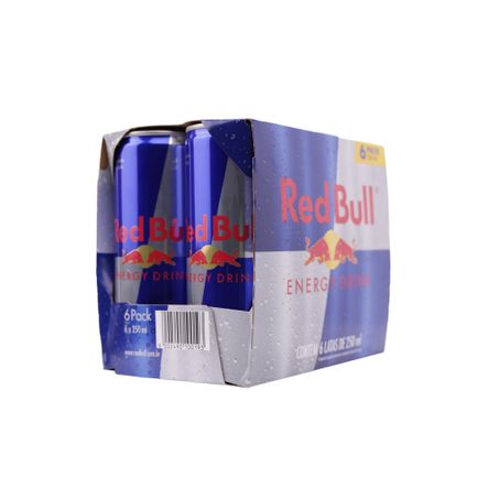 Energetico red bull trad 250ml 6un 360-21