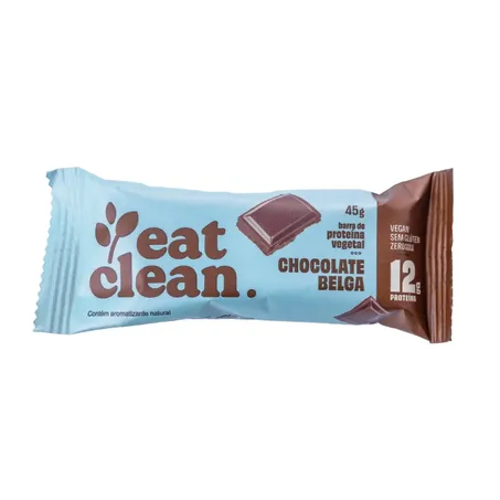 BARRA PROTEINA CHOCOLATE BELGA 45G - EATCLEAN