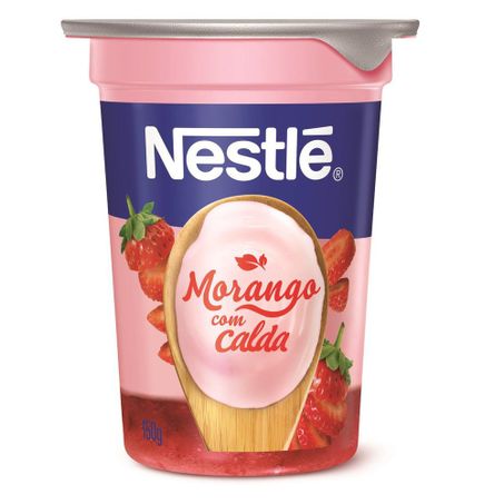 Iorgute tiol bicamada geleia morango pote 150g