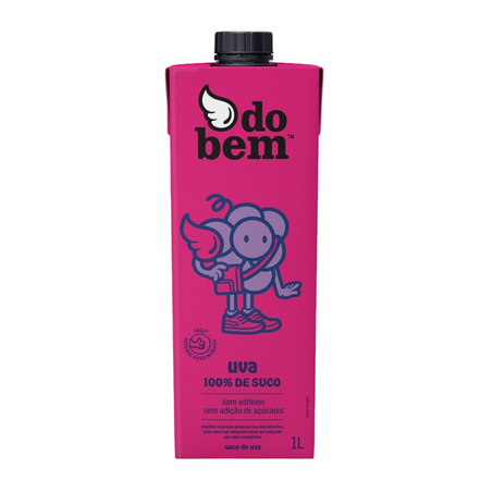 Suco do Bem Uva 100% 1L