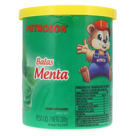 Bala pietrobon menta pote 200g 360-5
