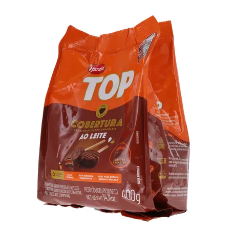 Cob harald top gotas ao leite 400g 360-4