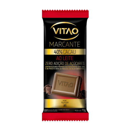 CHOCOLATE VITAO 70G MARCANTE AO LEITE