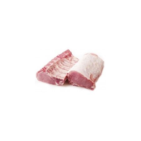Lombo suino c/osso s/pele kg
