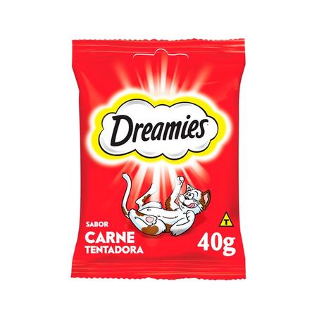 Petisco Gatos Dreamies 40g Carne