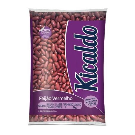 FEIJAO VERMELHO KICALDO T-1 500G