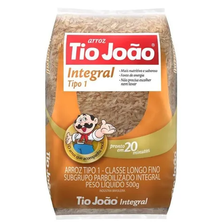 Arroz tio joao integral 1 kg