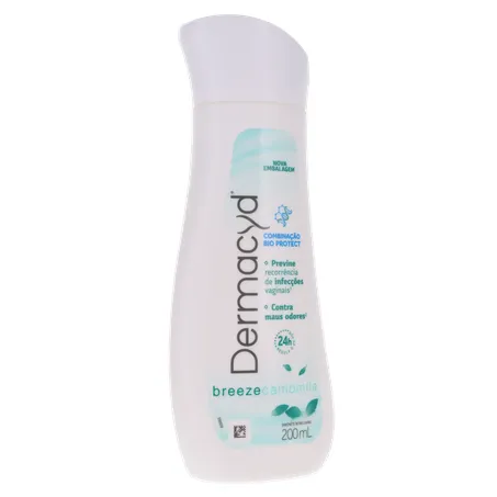Sabonete Líquido Íntimo Dermacyd Breeze Camomila Frasco 200ml 360-34