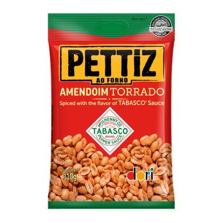 Amendoim dori pettiz tabasco 110g
