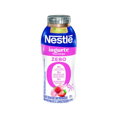 IOGURTE DPA LIQUIDO MORANGO ZERO NESTLE 170 G     