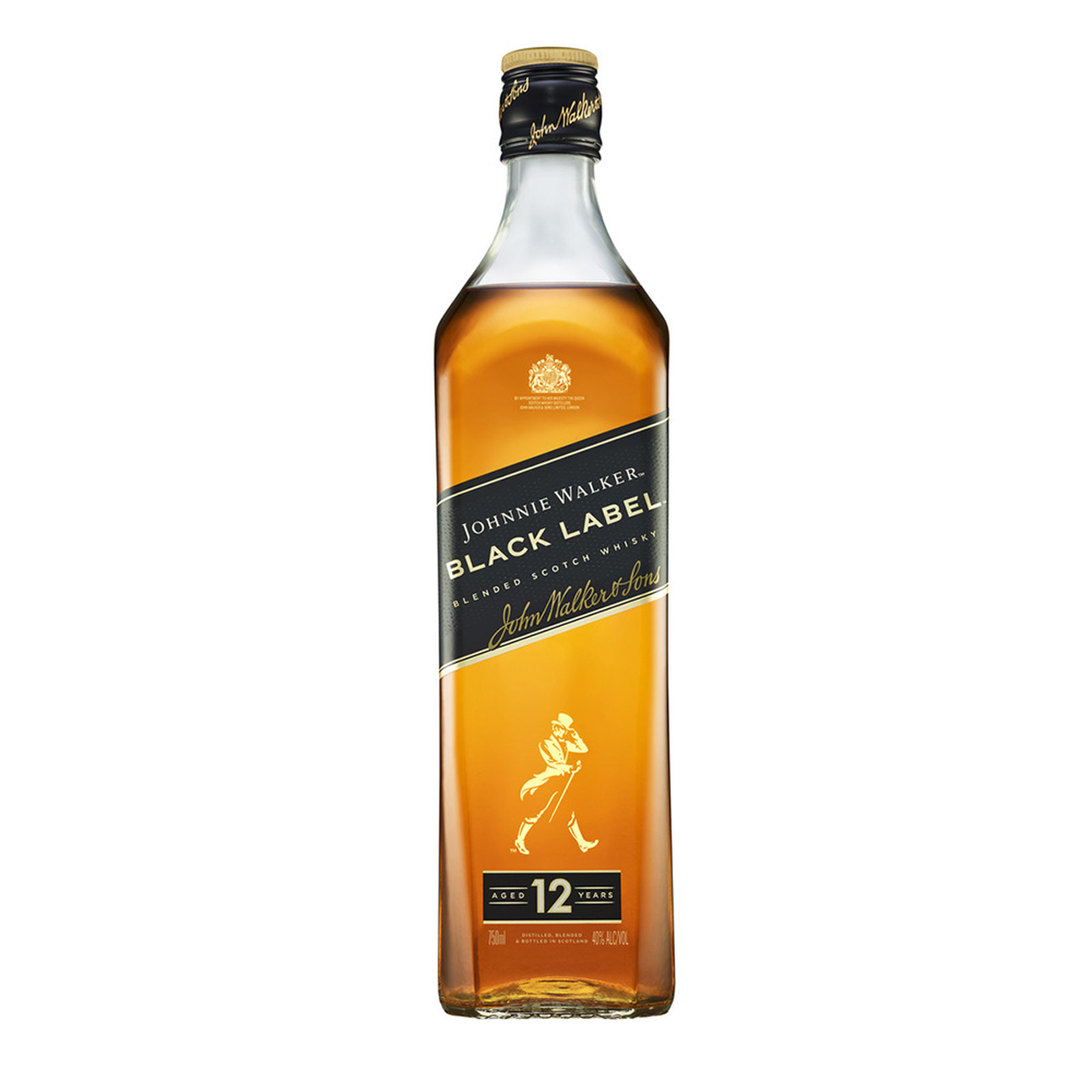 ぽ*こ様 Johnnie Walker Black Label スコッチウイスキ Whisky Black Label Johnnie Walker 750ml | Koch Supermercado