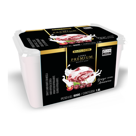 Sorvete Premium Bariloche Grago C/Amerena 1,8l