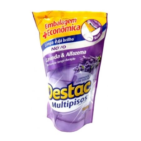 Limpador destac lavanda 500ml sache*