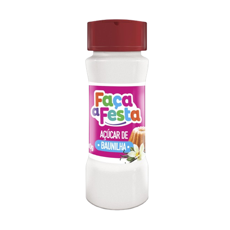 Açúcar faça festa baunilha 100g