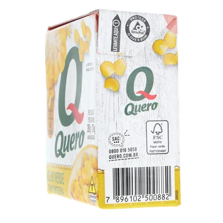 Milho Verde em Conserva Quero Caixa 280gr 360-7