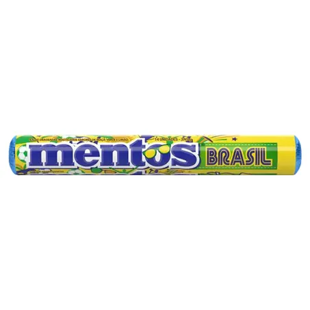 Bala drops mentos un brasi lmaca-verde e limao 37,5g