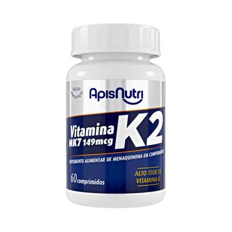 VITAMINA K2 300MG 60CAPS APISNUTRI