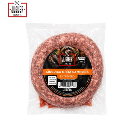 LINGUIÇA CAMPEIRA JUGUER ENTREVERO 500G