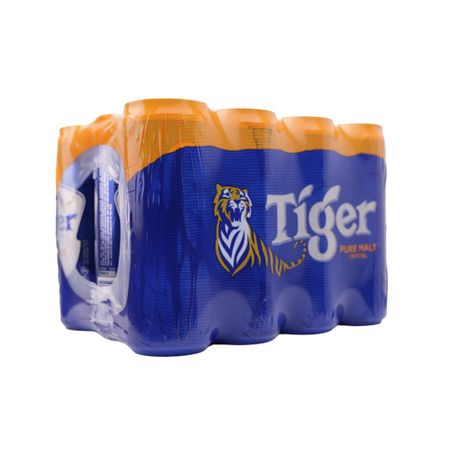 Cerveja Tiger Puro Malte Crystal Lata 350ml - Pacote com 12un - 4.2lt 360-24