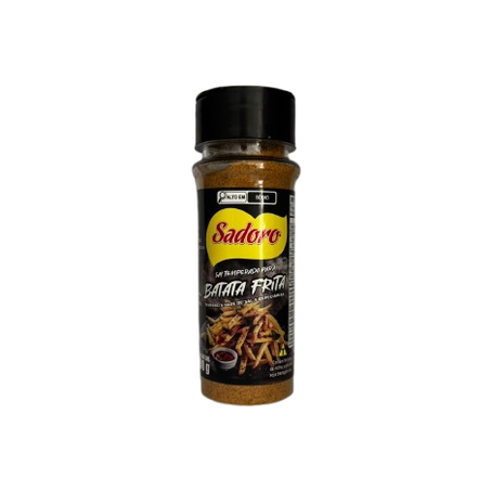 SAL TEMPERADO PARA BATATA FRITA SADORO POTE 80G