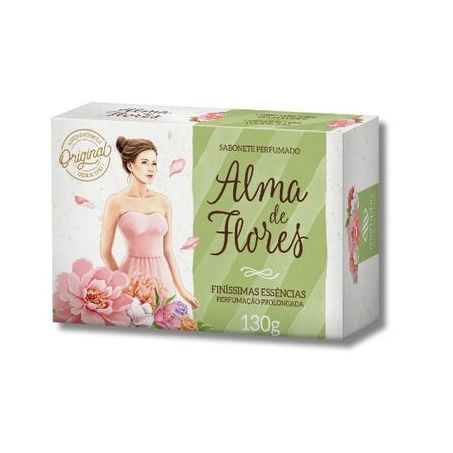 Sabonete Perfumado Memphis Alma de Flores Caixa com 1un - 130gr