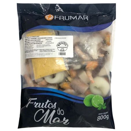 KIT PAELLA FRUMAR 800G CONGELADO