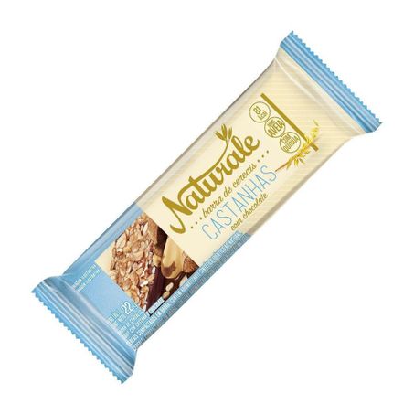 Barra cer naturale castanha c/choco 22g