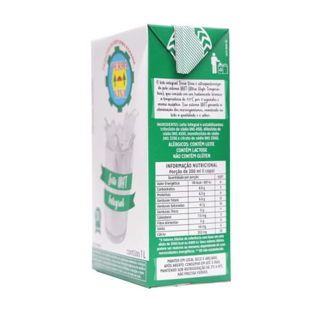 Leite UHT Integral Terra Viva Caixa 1lt 360-11