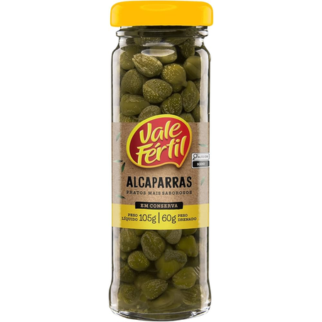 ALCAPARRAS CONSERVA VALE FÉRTIL 60G
