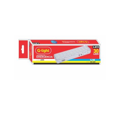 LUMINARIA G-LIGHT EMERG 1,2W 30LED