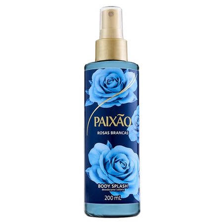 Body Splash Paixão 200ml - Rosas Brancas