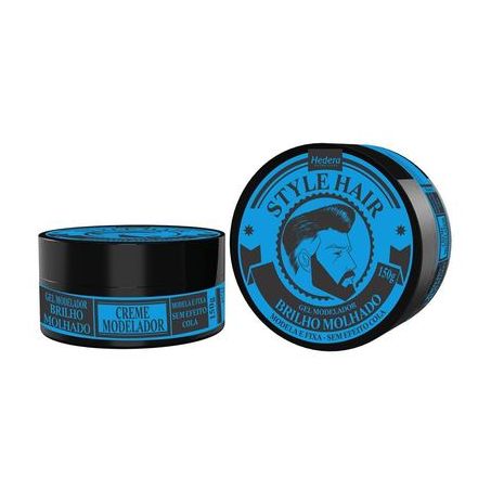 GEL MODELADOR HEDERA 150 G STYLE HAIR BRILHO MOLHA