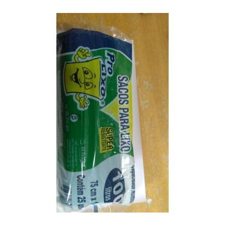 Saco lixo pro lixo rolao 15lt c/100un