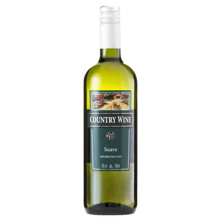 Vinho country wine branco suave 750ml