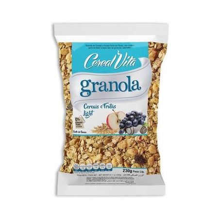 Granola cerealvita 230g frutas light
