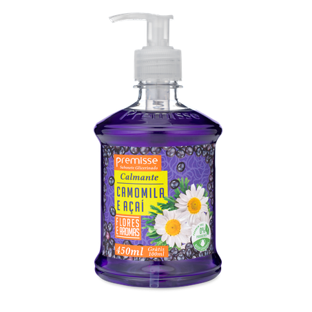 Sabonete Liquido Premisse 450ml Acai e Camomila