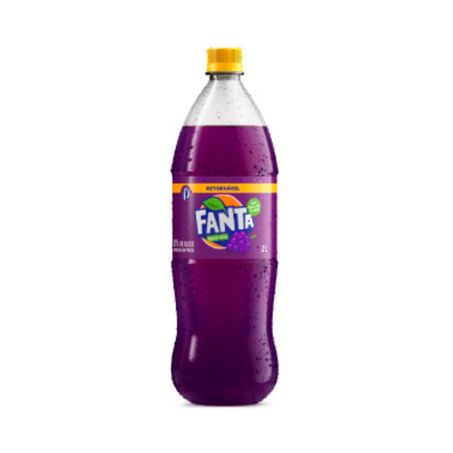 Refrigerante fanta uva 2l retornavel - p/ esse produto é necessario vasilhame