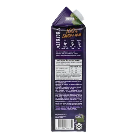 Suco Integral Uva Aurora Cx 1,5l 360-27