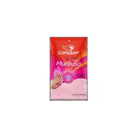 Pano condor multiuso rosa c/5