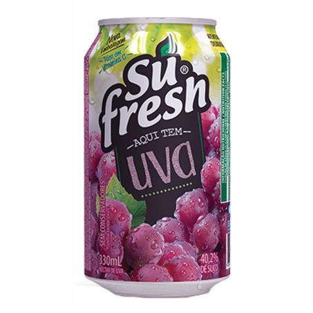NECTAR SU FRESH LATA UVA 330ML