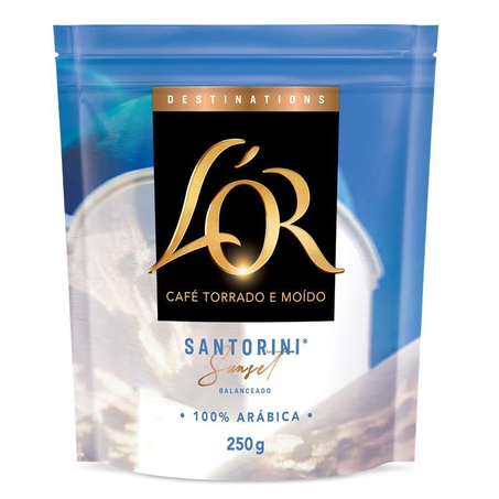 Café LOr Destination 100 Arábica Santorini Sunset 250g