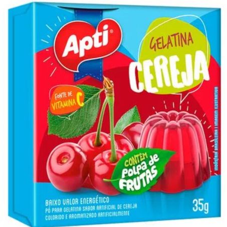 Gelatina apti 20g cereja