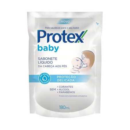 SABONETE PROTEX BABY PROTECAO DELICADA REFIL 180ML
