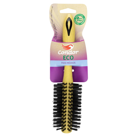 Escova para Cabelo Condor Eco - Fios Médios - Ref. 98601