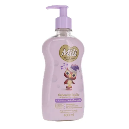 Sabonete liq mili love&care lavanda suave 400ml 360-34