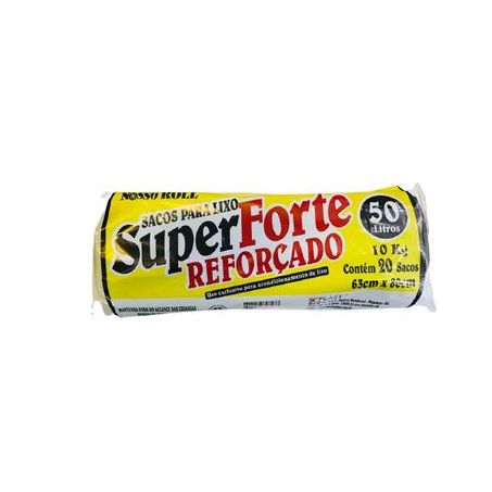 SACO LIXO NOSSO ROL 50L REFO